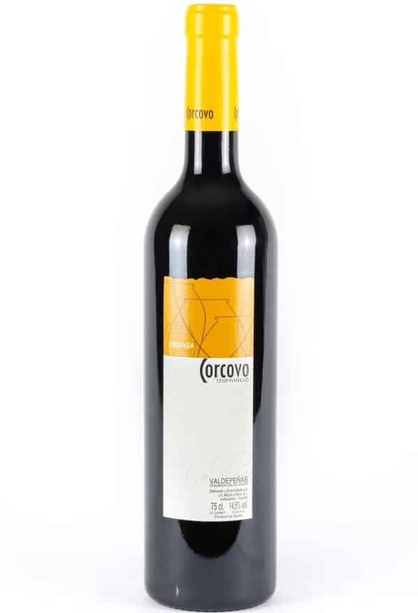 Foto de Corcovo Crianza botella de vino Valdepeñas