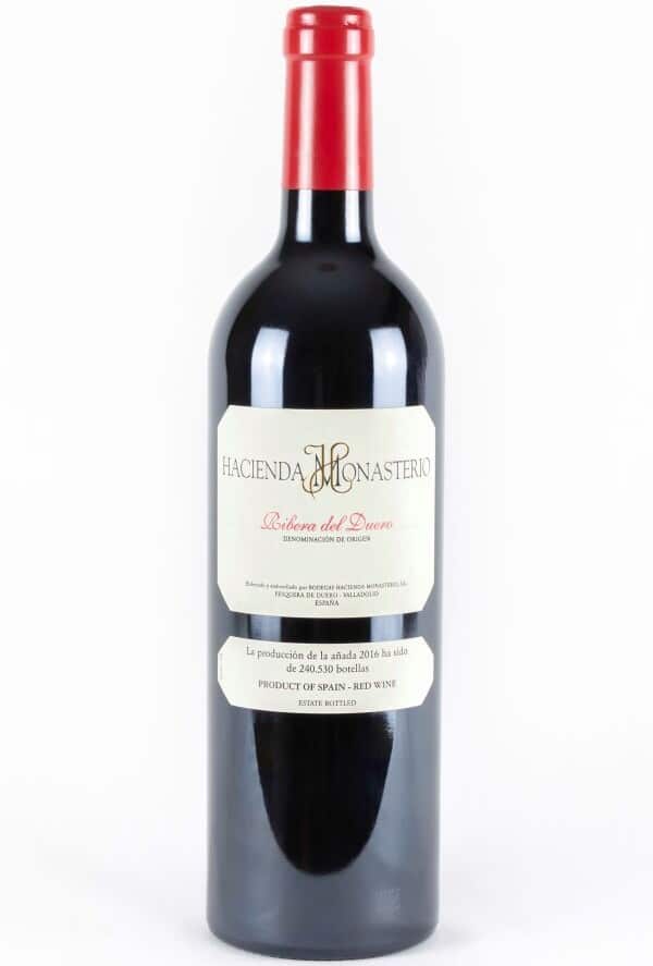 Hacienda Monasterio Crianza red wine photo
