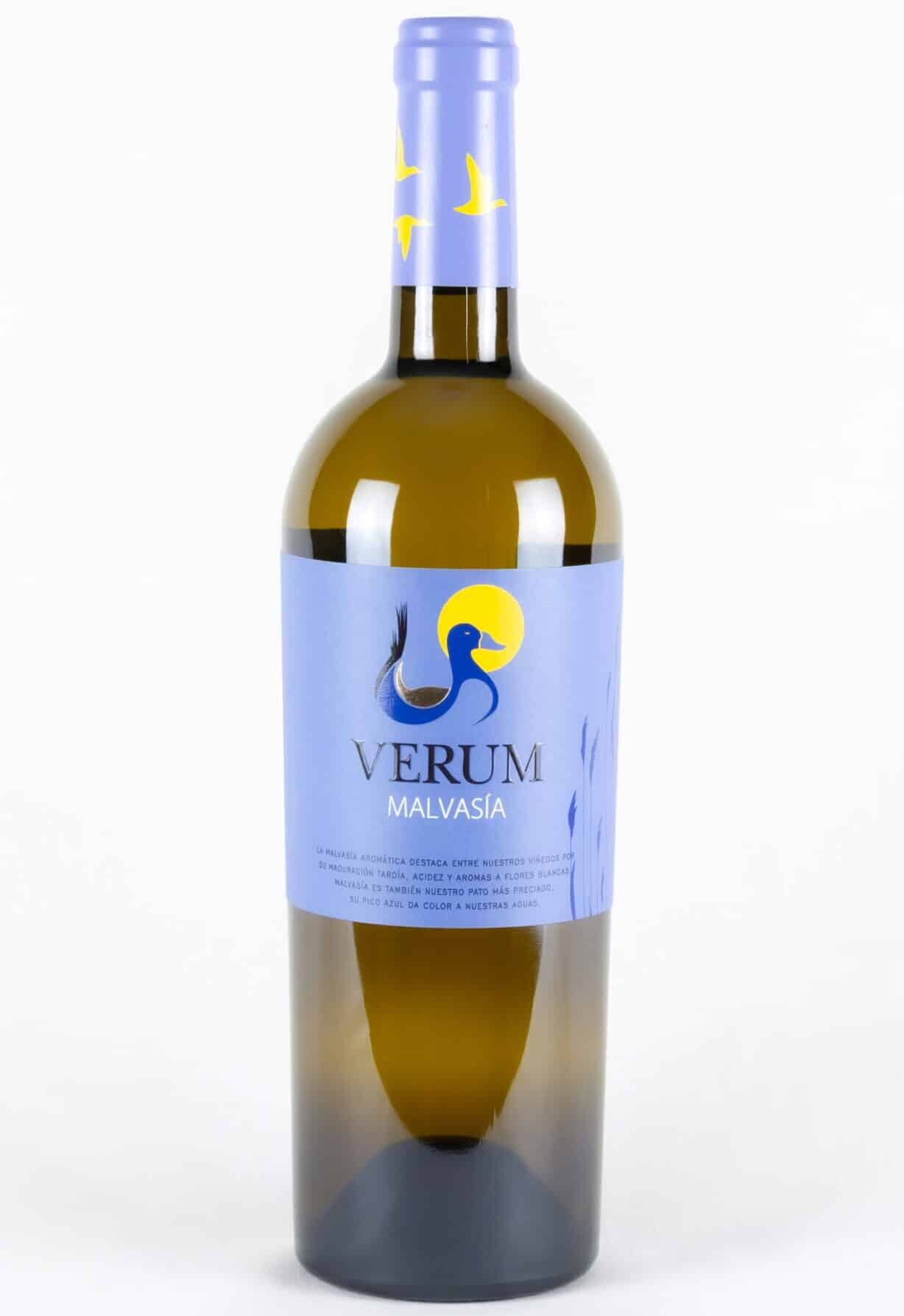 Verum Malvasía white wine photo
