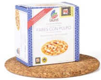 White beans with octopus conserva photo