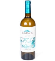 Sommos Chardonnay Roble bottle of white wine picture