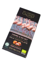 Foto de chocolate cachet ecológico caramelo y sal