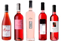 Foto de oferta especial de vinos rosados La Vida De Color De Rosa