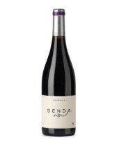 Senda Tempranillo bottle of red wine photo